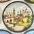 Forest Green 1991 Vintage Rustic European Boho Chic Russian Palace Decorative Wall Plates - Set of 8 For Sale - Image 8 of 13