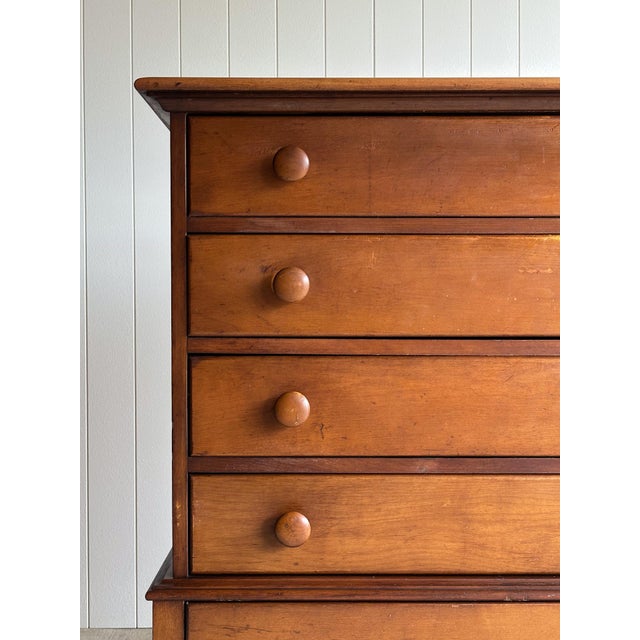 Vintage Transitional Chest of Drawers With Hidden Cedar Chest For Sale - Image 4 of 17