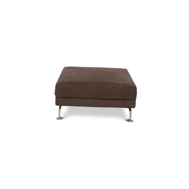 Brown Moule Fabric Stool in Brown from Brühl For Sale - Image 8 of 10