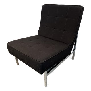 Mid-Century Attribtued to Florence Knoll 'Model 51' Armless Slipper Lounge Chair For Sale