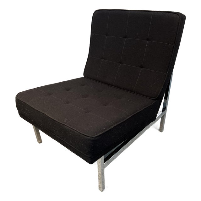 Mid-Century Attribtued to Florence Knoll 'Model 51' Armless Slipper Lounge Chair For Sale