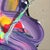 Av_943 - Original Contemporary Fluid Abstract Acrylic Painting on Linen by Alex Voinea For Sale In Los Angeles - Image 6 of 10