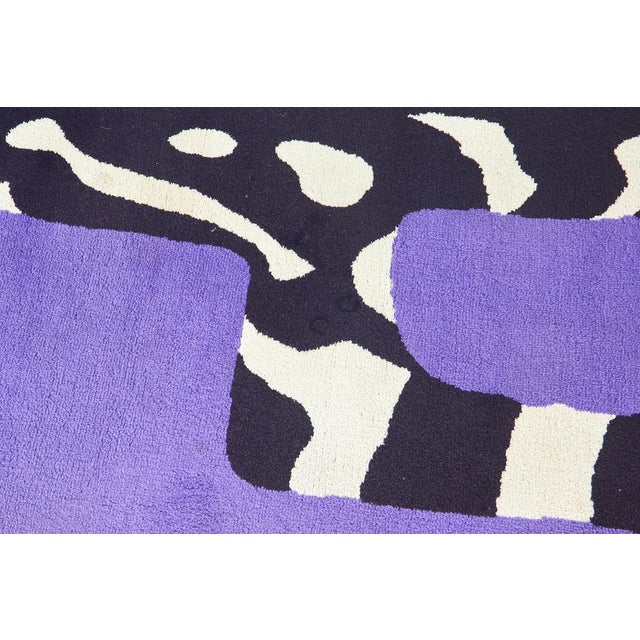 Textile Postmodern Animal Textile Rug For Sale - Image 7 of 18