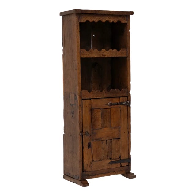 Rustic Folk Art Travail Populaire Cabinet, France, 19th Century For Sale