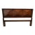 1960s Vintage Diamond Walnut Queen, Headboard For Sale