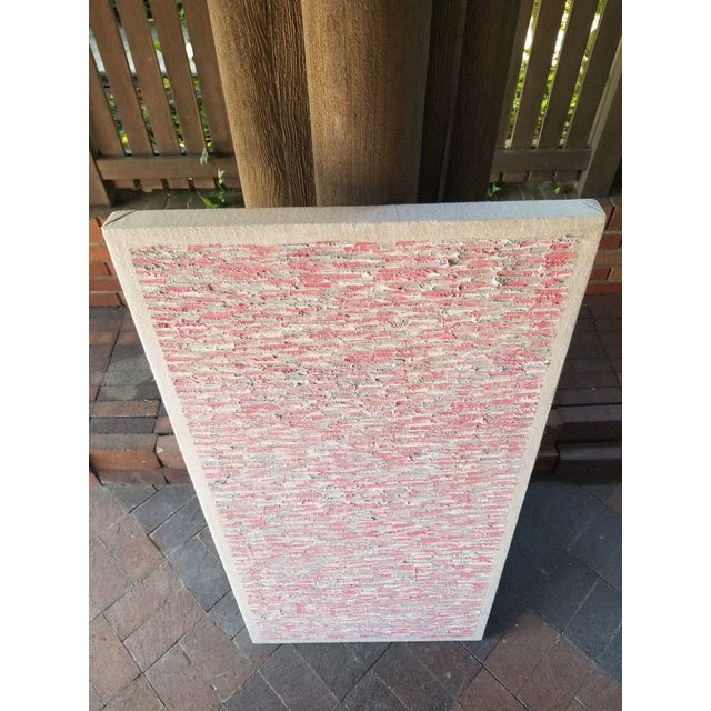 Abstract Painting on Canvas For Sale - Image 4 of 5