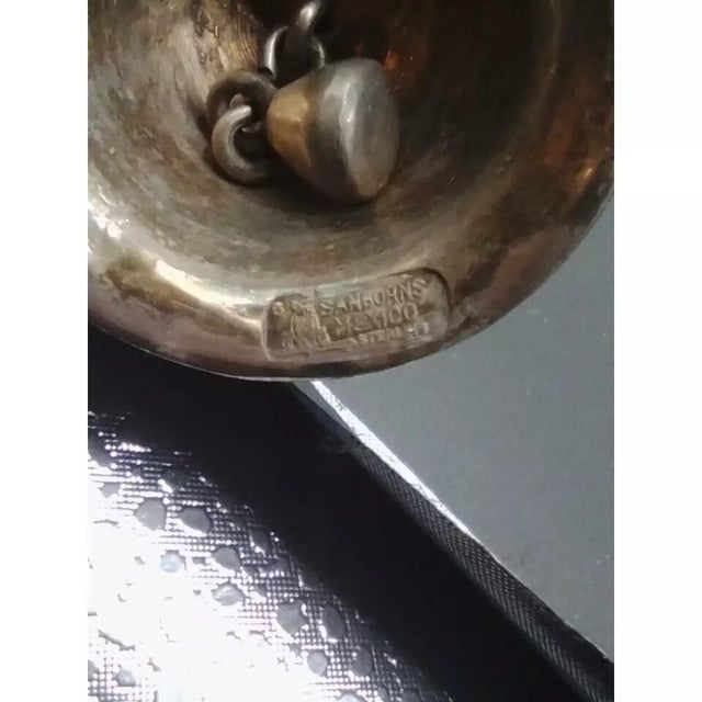 Mid 20th Century Sanborns of Mexico Sterling Silver 5" Egret Hand Bell - 5 Ozt For Sale In New York - Image 6 of 6