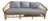 1986 Ficks Reed Distressed Bamboo Couch For Sale