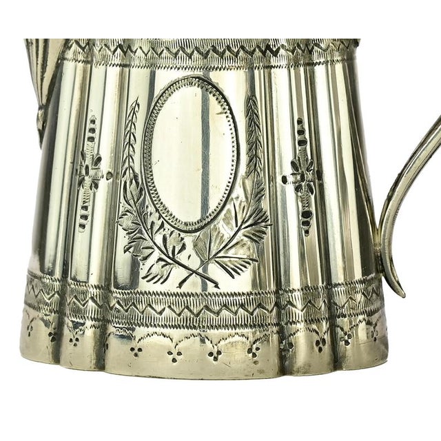 Vintage Silver Sheffield Carafe, 19th Century For Sale - Image 4 of 6