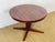 Scandinavian Walnut Round Extendable Dining Table, 1960s For Sale - Image 11 of 13