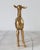 Metal Vintage Italian Brass Deer Figurine For Sale - Image 7 of 13