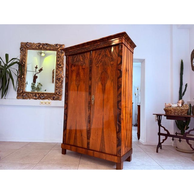 Antique Biedermeier Hall Wardrobe For Sale - Image 17 of 18
