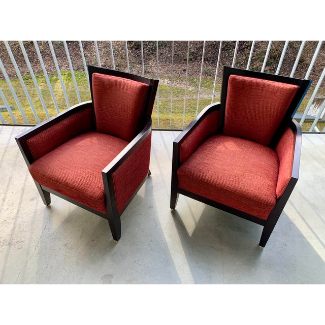 Art Deco Lounge Chairs from the Bielefeld Workshops, 1990s, Set of 2 For Sale - Image 11 of 18
