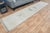1970s 1970s Vintage Handmade Wool Cotton Turkish Beige Runner Rug For Sale - Image 5 of 11