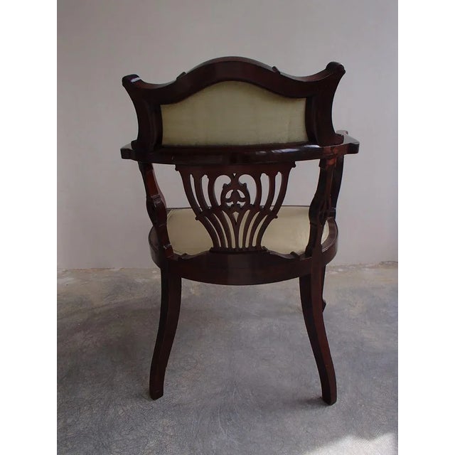 Antique Regency Desk Chair For Sale - Image 6 of 18