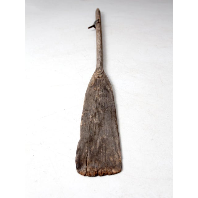 Vintage Wooden Oar For Sale - Image 10 of 10