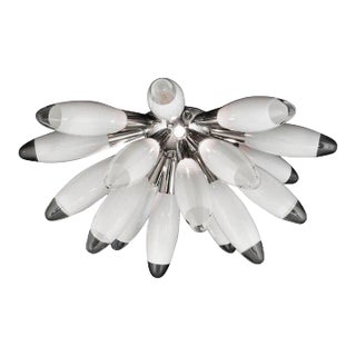 21st Century Torpedo Half Sputnik Flush Mount by Fabio Ltd For Sale