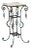 Victorian Style Iron & Marbletop Pedestal For Sale