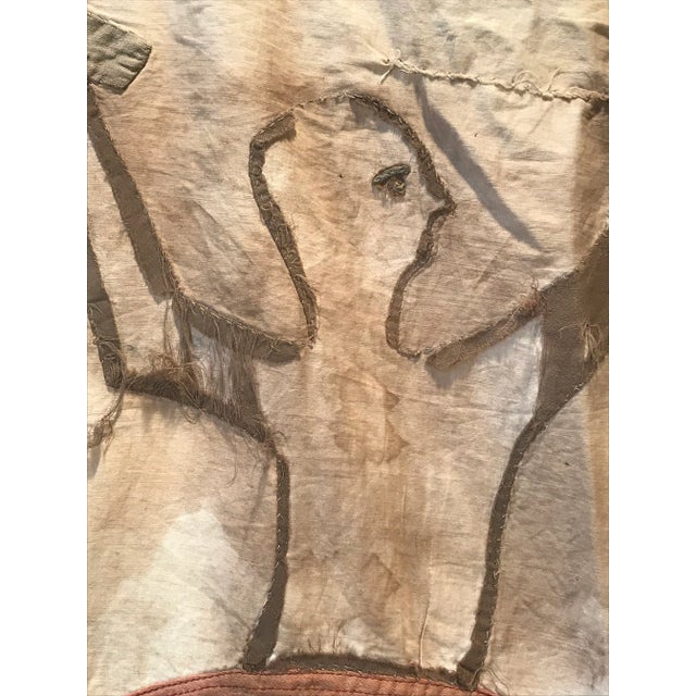 1920s 20th Century Asafo Flag Cloth Appliqué, Ghana For Sale - Image 5 of 11