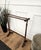 Wood Antique Italian Walnut Towel Rack Rail with Carved Legs, 1890s For Sale - Image 7 of 8