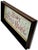 Classic Antique American Victorian Embroidered "Home Sweet Home" Motto in Original Black Walnut Frame For Sale In Boston - Image 6 of 12