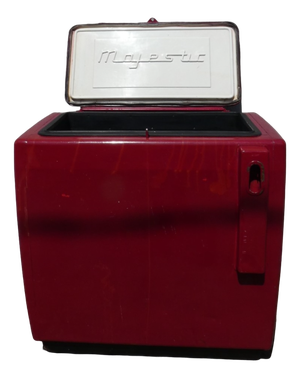 Steel and Enamel Bar Ice Chest by Coca-Cola, United States, 1960s