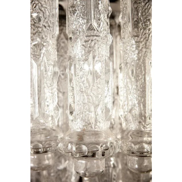 1950s Murano Art Glass Chandelier by Aureliano Toso, 1950 For Sale - Image 5 of 17