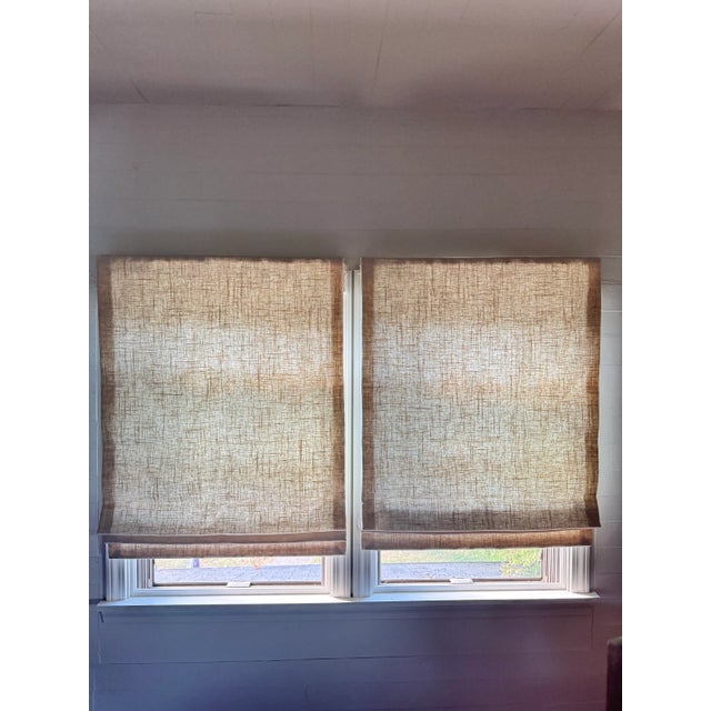 Textile The Shade Store Roman Shades - Set of 4 For Sale - Image 7 of 8