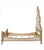 Champagne Panel Bed by Michael Amini - Platine De Royale Antique Platinum For Sale - Image 11 of 12