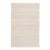 Dash & Albert by Annie Selke Herringbone Linen/White Indoor/Outdoor Rug, 4' x 6' For Sale