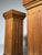 Brown Mid-Century Oak Columns, 1960s, Set of 2 For Sale - Image 8 of 16