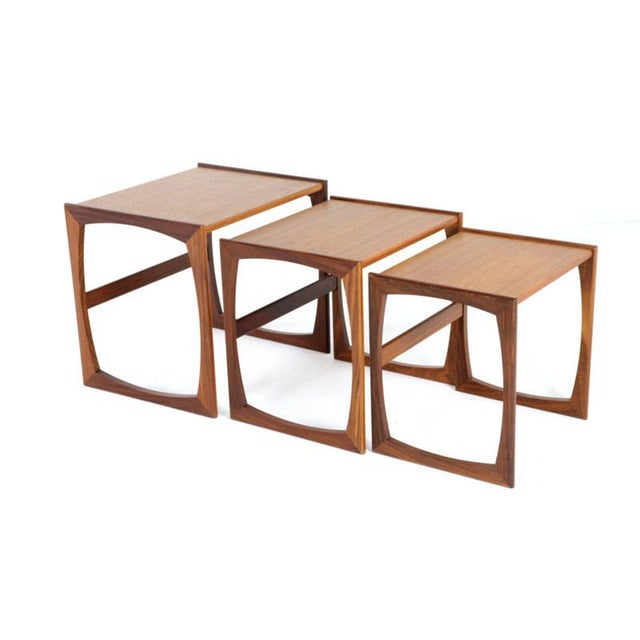Vintage Nesting Tables from G-Plan, 1960s, Set of 3 For Sale - Image 14 of 16