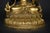 Tibetan Buddha Vajrasattva 13" Gilt Bronze Statue For Sale - Image 4 of 12