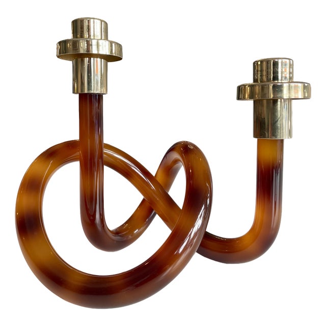 Vintage Candleholder by Elaine Bescheide for Dorothy Thorpe, 1970s For Sale