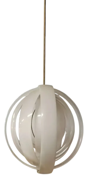 Danish Moon Pendant Lamp by Verner Panton, 1960s