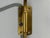 Wood 1970s Ateljé Lyktan, Articulating Wall Light, Brass, Cane, Teak For Sale - Image 7 of 8
