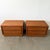 1980s Postmodern Nightstands in Caramel Burl Veneer – Pair For Sale In Palm Springs - Image 6 of 10
