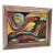 1950s Mid-Century Modern Abstract Oil Painting For Sale