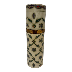Vintage Guerlain Chant D’Arômes Refillable Atomizer Case Enameled France 1962