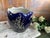 Antique French Cobalt Blue Faience Cache Pot, 1890s For Sale - Image 3 of 13