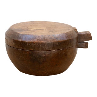 Large Antique Carved Philippine Vessel For Sale