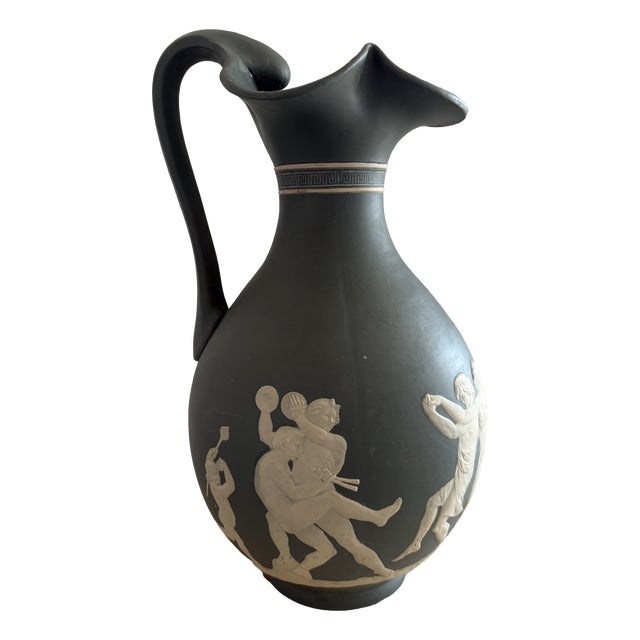 Pitcher by Jean Baptiste Stahl from Villeroy & Boch, 1890s For Sale
