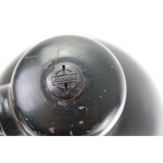 Bauhaus German Table Lamp with Glass Foot by H. Bredendieck and Marianne Brandt for Kandem / Bauhaus, 1928 For Sale - Image 6 of 11