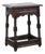 Antique English Oak Side Table or Stool, 18th Century For Sale