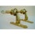 Traditional 1950's French Empire Style Small Gold Bronze Signed Documented Wall Sconces by Maison Bagues a - Pair For Sale - Image 3 of 12