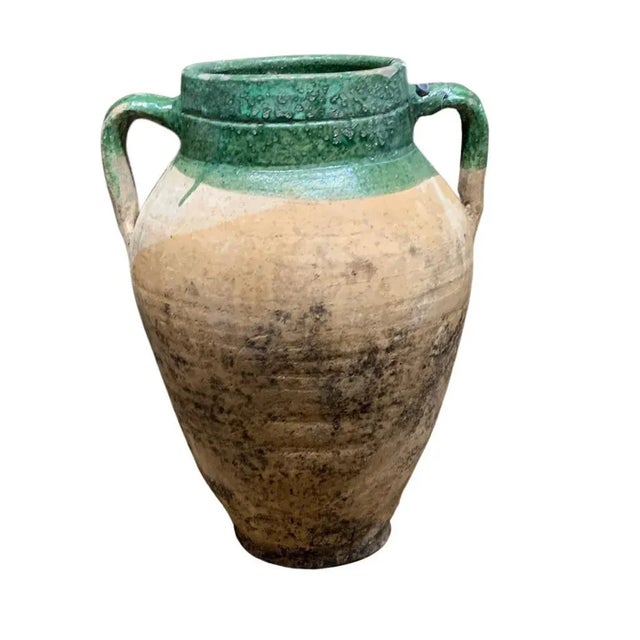 Vintage Turkish Terracotta Oil Jar For Sale In Los Angeles - Image 6 of 6