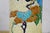 Blue Antique French Longwy Emaux Cloisonne Enamel Grapevine Ceramic Cylinder Vase 7" For Sale - Image 8 of 10