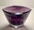 2003 Leandra Drumm Amethyst Etched Art Glass Girl & Cat Vase Signed 8″ For Sale - Image 4 of 11