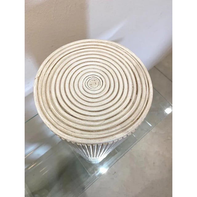 Lacquered Bamboo Shelf, 1970s For Sale - Image 10 of 12