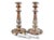 English Mid 19th Century Sheffield Candlesticks with Crystal Lustres- a Pair For Sale - Image 3 of 5